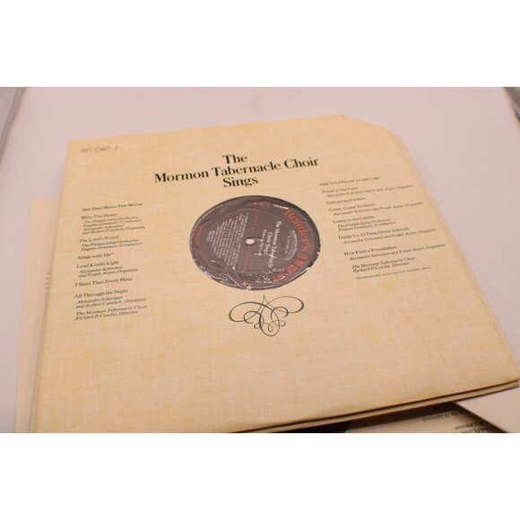 Vintage 1970s The Mormon Tabernacle Choir Sings Vinyl Records 1-5 Readers Digest - Picture 7 of 14